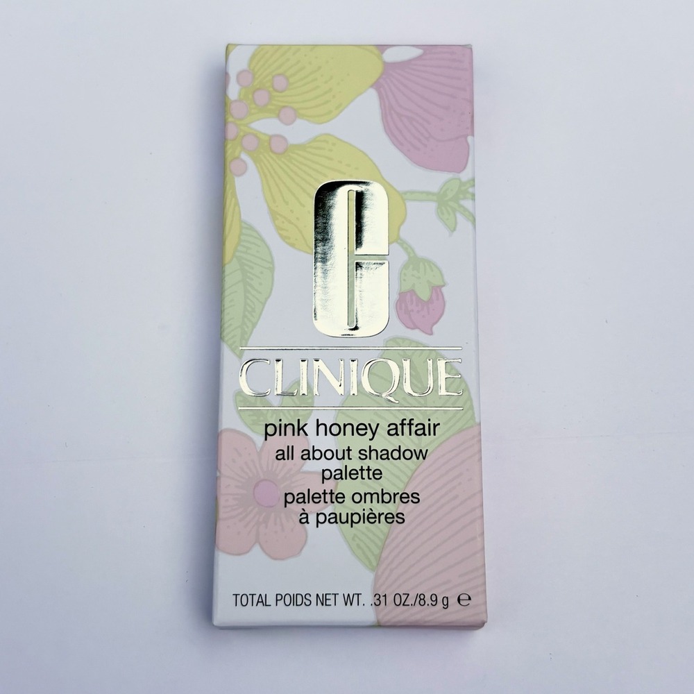 Clinique Pink Honey Affair All About Shadow Palette 8 Shades New in Box